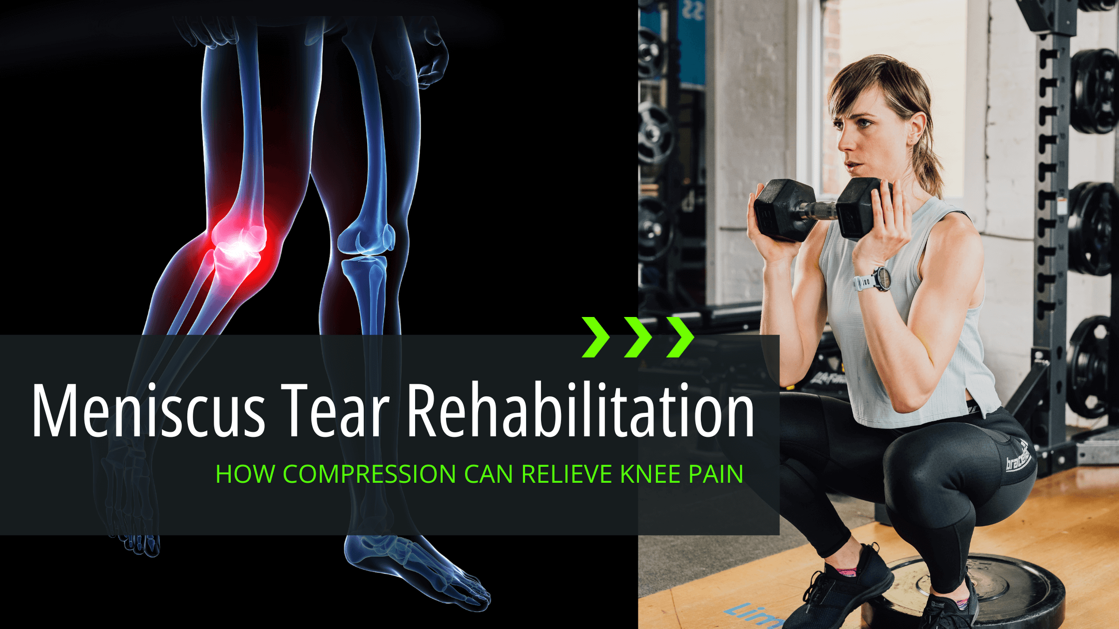 A header image for this blog on meniscus tear rehabilitation. Experienced a recent meniscus tear (mcl)? We can help provide you with a meniscus tear rehab protocol. 