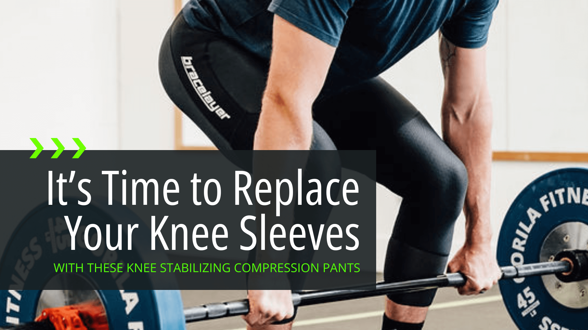 It's Time To Replace Your Knee Sleeves With These Compression Pants Bracelayer® Canada | Knee Compression Gear