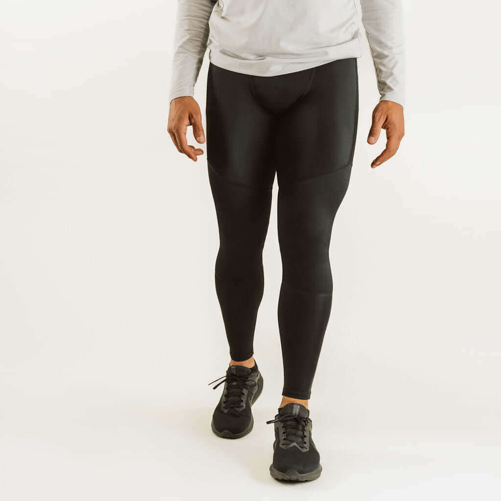 Men's KX1 | Knee Support Compression Pants Black, Featured, frontpage, KX1, Men's, Pants Bracelayer® Canada | Knee Compression Gear