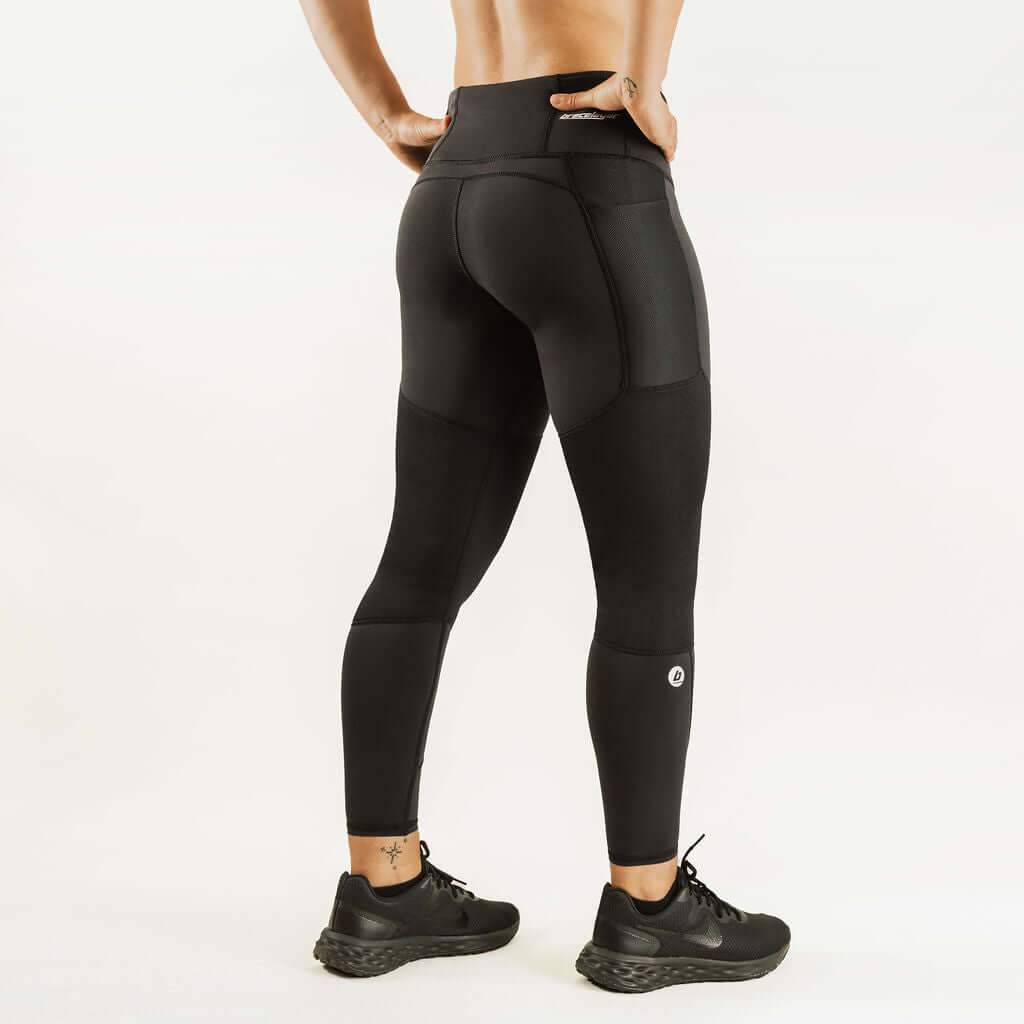 Women's KS1 Alpine | Thermal Base Layer w/ Knee Support Alpine, KS1, KS1 Alpine, Pants, Skiing, Snowboarding, Thermal, Winter, Women's Bracelayer® Canada | Knee Compression Gear