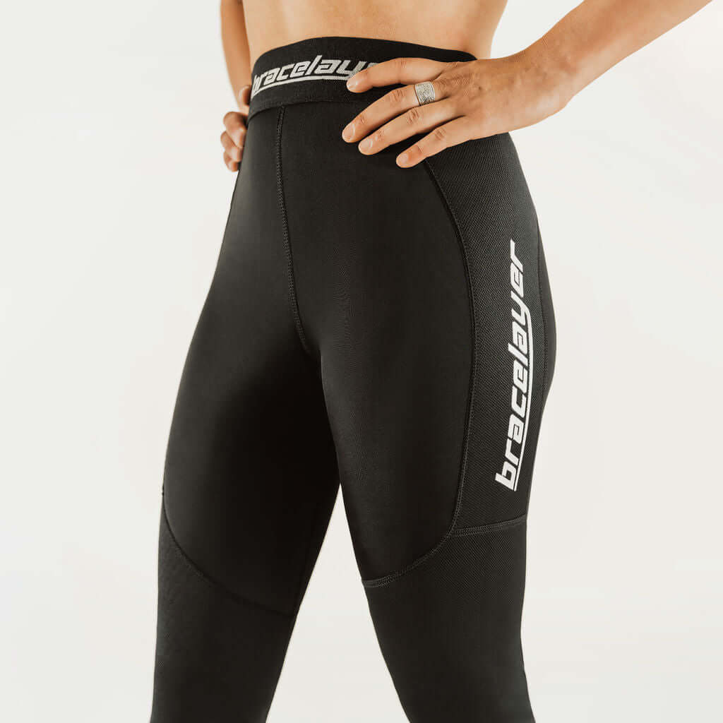 Women's KX2 Alpine | Thermal Base Layer w/ Knee Support Alpine, frontpage, KX2, KX2 Alpine, Pants, Thermal, Winter, Women's Bracelayer® Canada | Knee Compression Gear