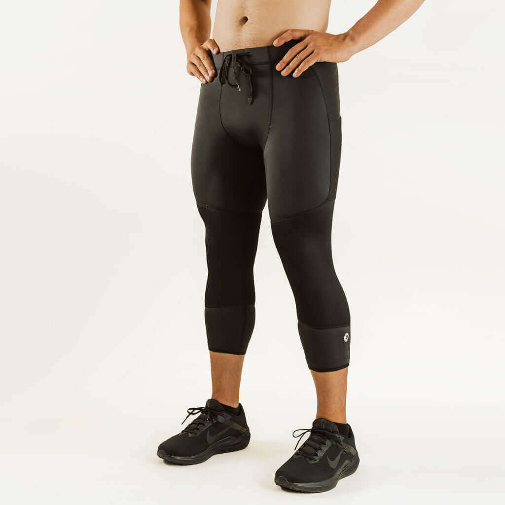 Men's KX2 Full Length Knee Compression Pants w/ Knee Support