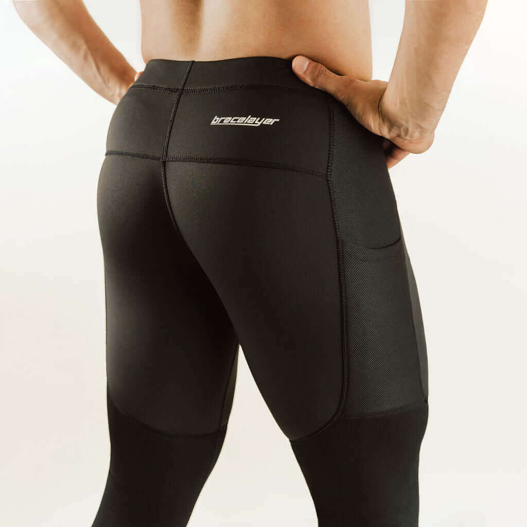 Men's KX2  Knee Support Compression Pants - ShopperBoard