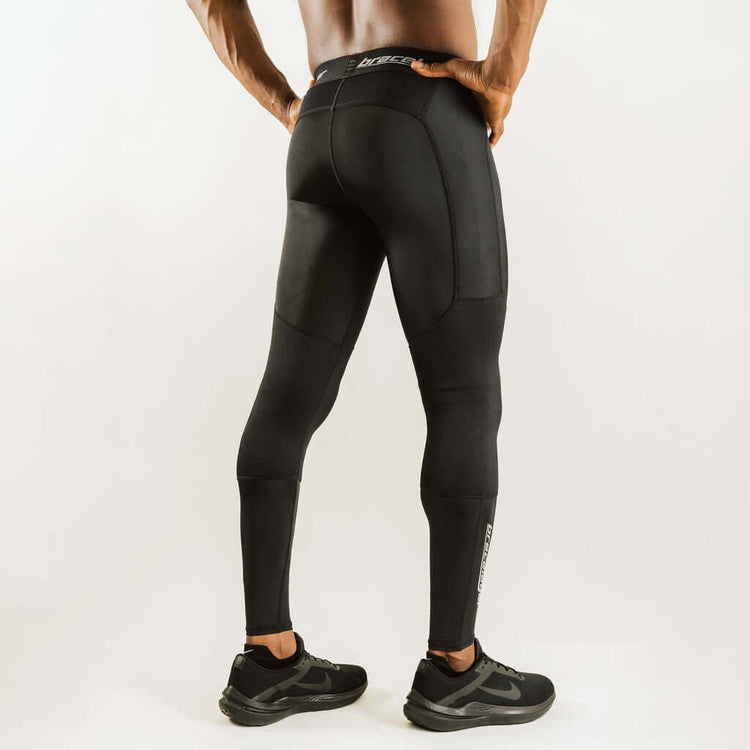 Men's KX2 | Knee Support Compression Pants Black, frontpage, KX2, Men's, Pants Bracelayer® Canada | Knee Compression Gear