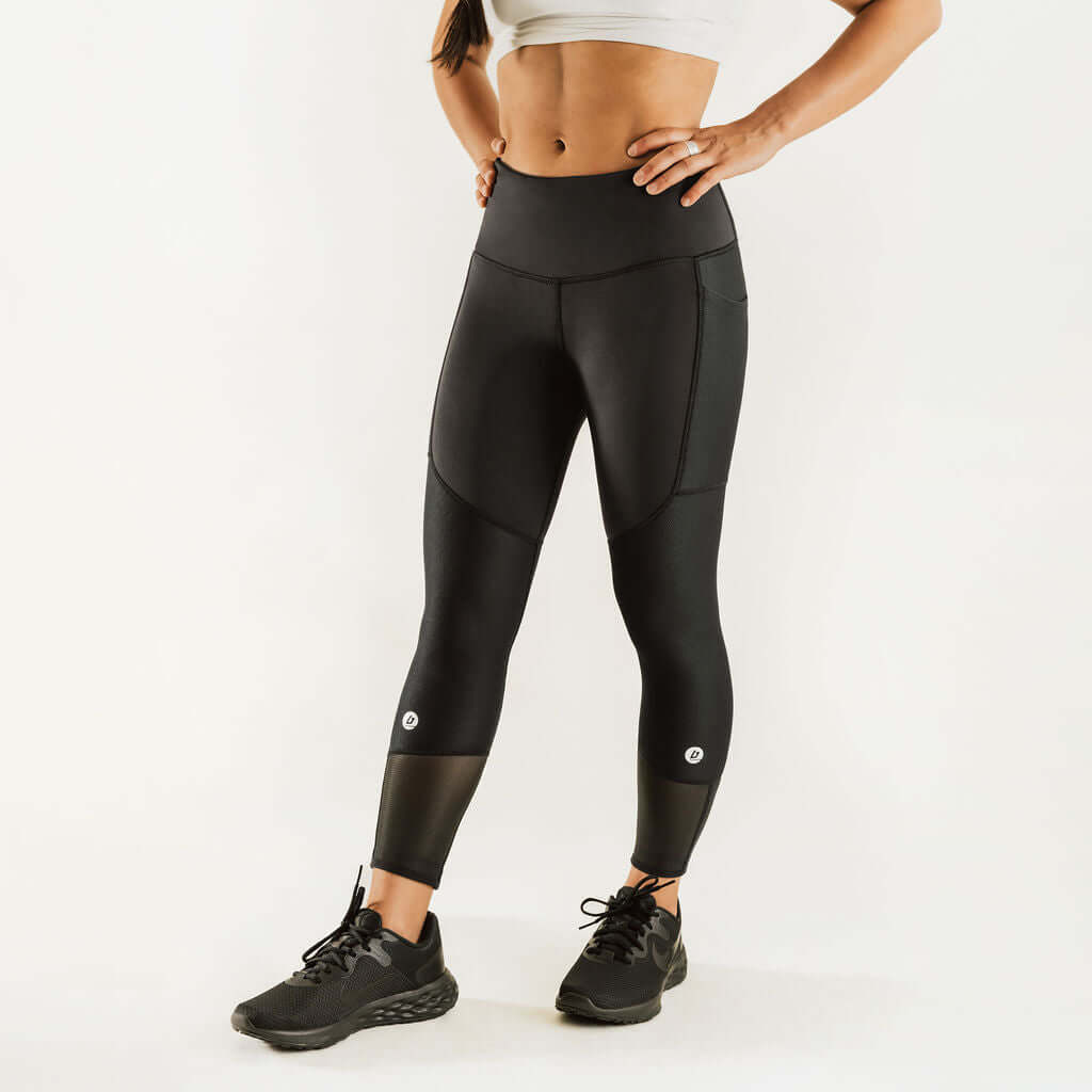Women's KS1 Vent | 7/8 Knee Support Compression Pants Featured, frontpage, KS1, Sports, Spring, Summer, Vent, Women's Bracelayer® Canada | Knee Compression Gear