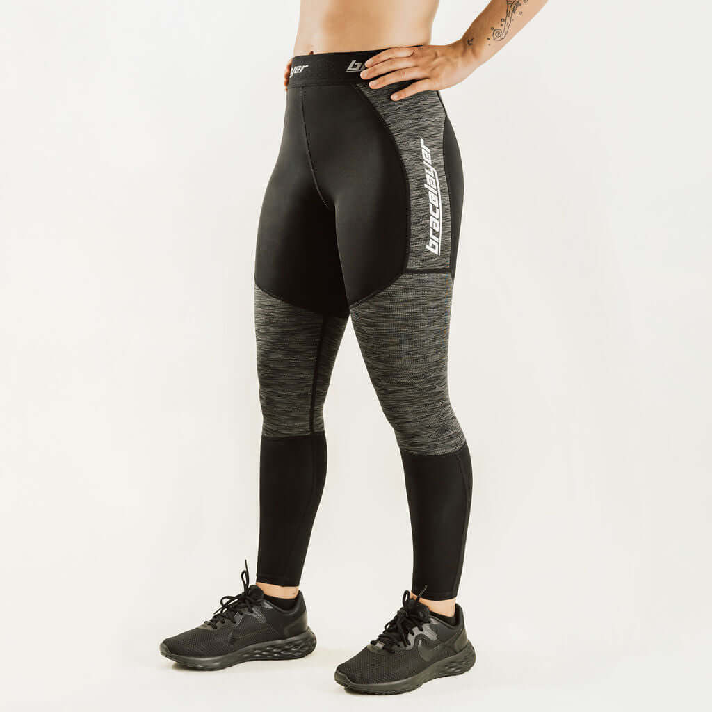 Women s KXV 3 4 Length Knee Support Compression Pants