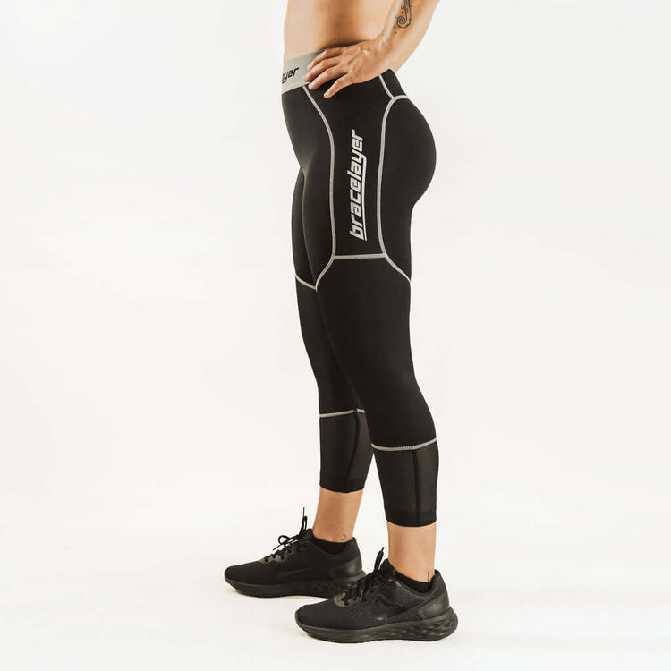  Women's KXV | 7/8 Knee Support Compression Pants Featured, frontpage, KXV, Pants, Women's Bracelayer® Canada | Knee Compression Gear